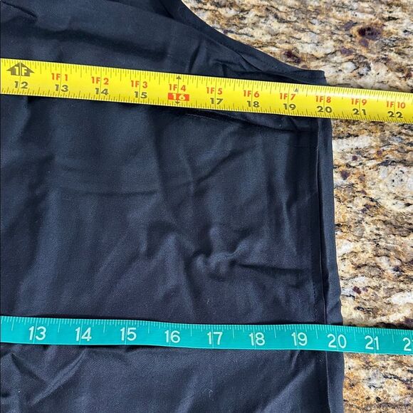 Banana Republic Black Sleeveless Scoop Neck Dress Size 14 - Picture 7 of 9